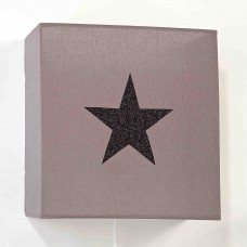 Wall Lamp Taupe "Star" Wall Lamp Taupe "Star"